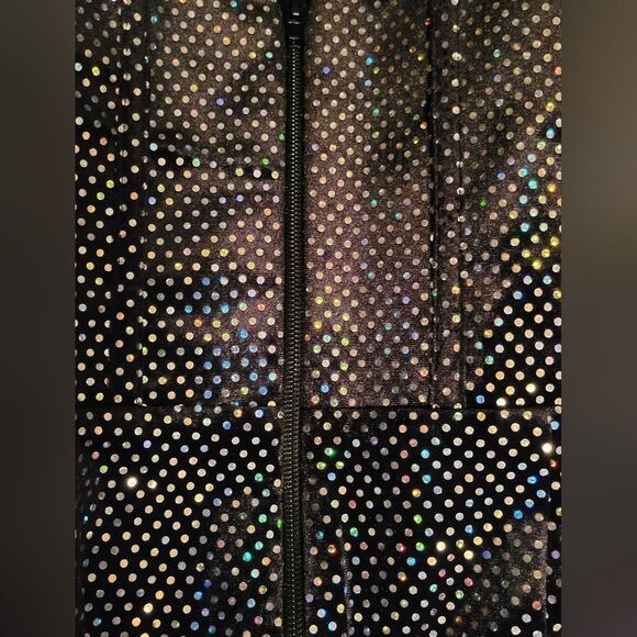 BRONX and BANCO full glitter accents JUMPSUIT Nwot - Picture 7 of 9